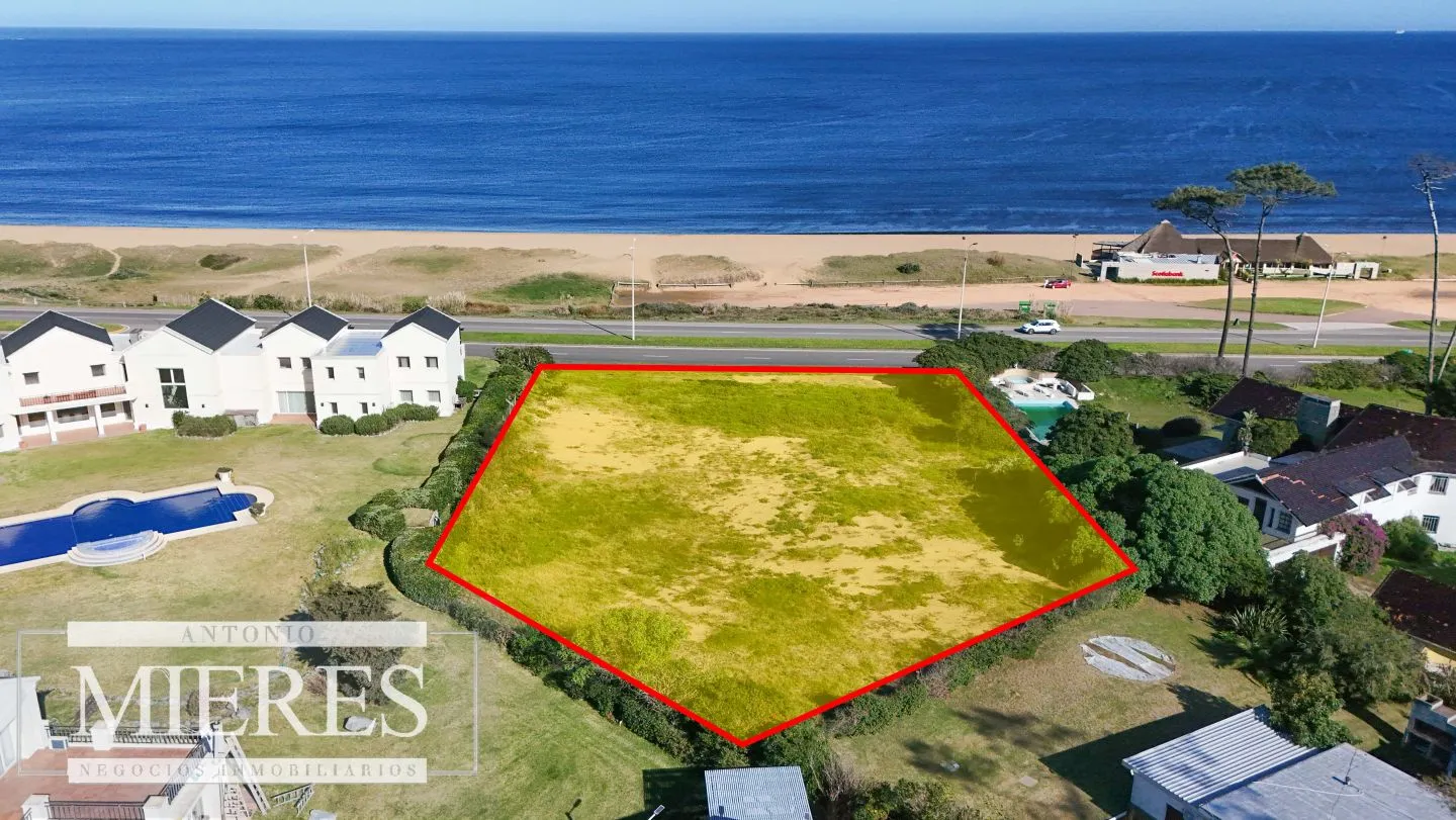 Venta lote en primera linea - Playa Mansa — foto 7